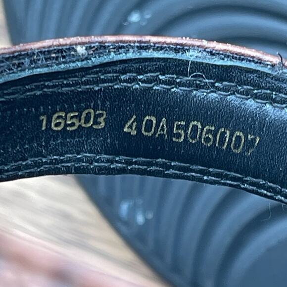 Ecco Flutter Sandals Womens Size 9 / 40 Brown Leather Strappy Comfort Casual - Picture 8 of 8